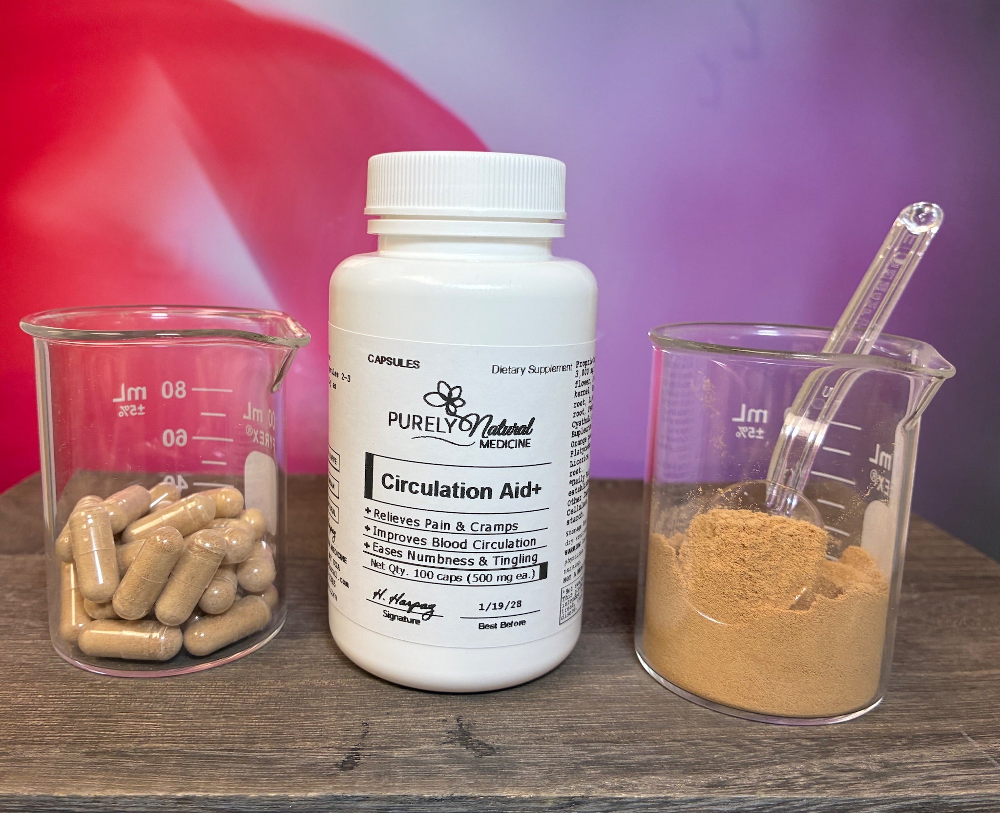 Circulation Aid+ Circulation + Pain – Purely Natural Medicine